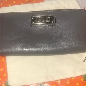 Marc by Marc Jacobs Charcoal Leather Wallet